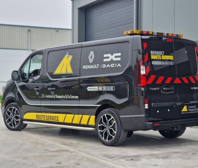 Noorderlicht Reclame Autobelettering